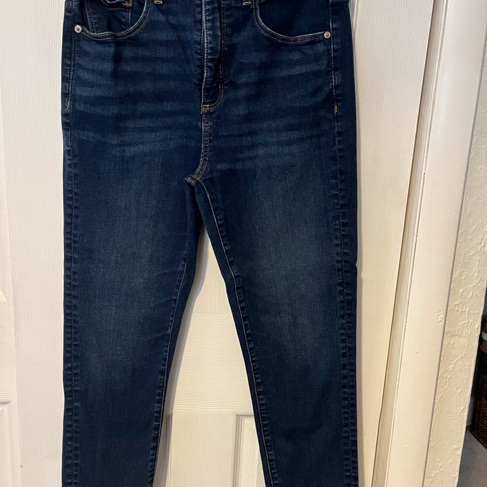 Loft Dark Blue Denim Jeans